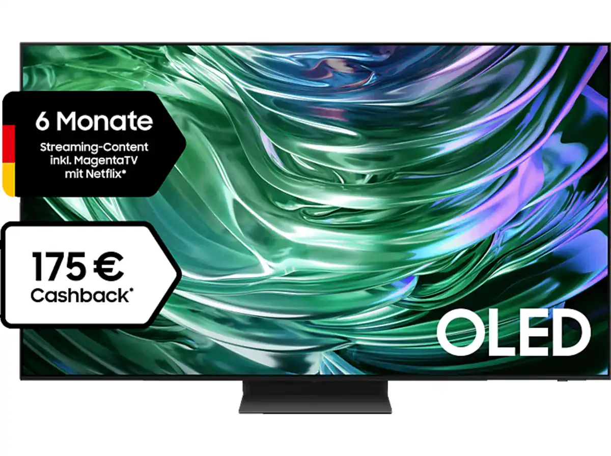 Bild 1 von SAMSUNG GQ65S90D OLED TV (Flat, 65 Zoll / 163 cm, 4K, SMART TV, Tizen), Graphite Black