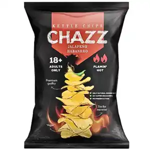 Chazz 2 x Kettle Chips Jalapeño & Habanero