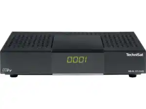 TECHNISAT HD-S 223 DVR HDTV DigitalSat-Receiver (DVB-S, DVB-S2, Schwarz), Schwarz