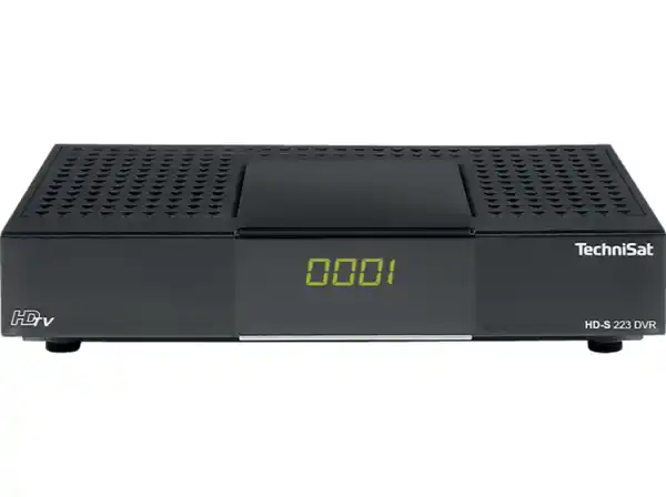 Bild 1 von TECHNISAT HD-S 223 DVR HDTV DigitalSat-Receiver (DVB-S, DVB-S2, Schwarz), Schwarz