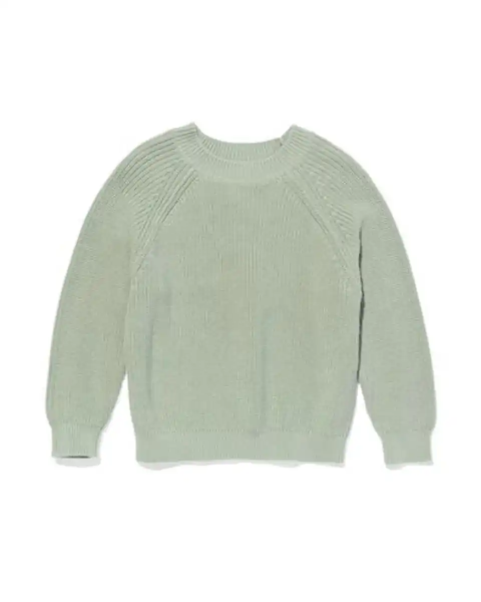 Bild 2 von Kinder-Strickpullover grün