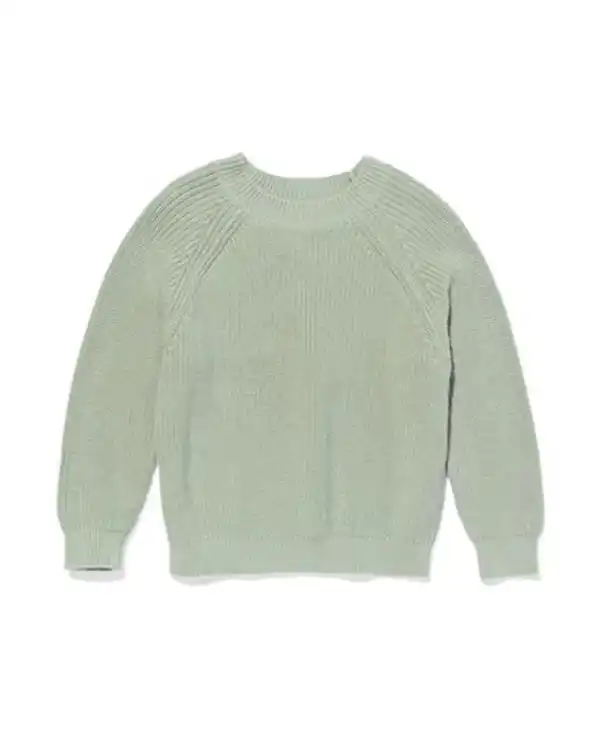 Bild 2 von Kinder-Strickpullover grün