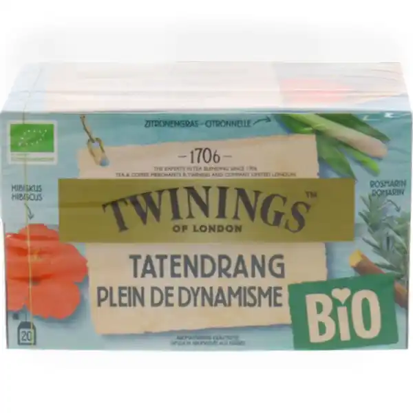 Bild 1 von Twinings BIO Tee Tatendrang, 20er Pack