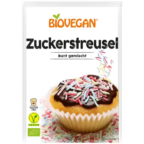 Bild 1 von Biovegan BIO Zuckerstreusel Bunt gemischt