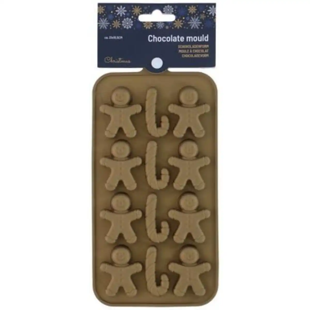 Bild 1 von Alpina 2 x Weihnachtliche Schokoladen-Förmchen