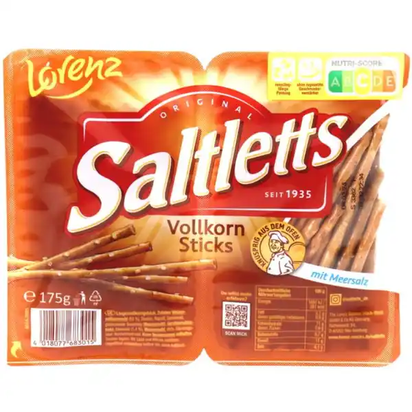 Bild 1 von 2 x Saltletts Vollkorn Sticks