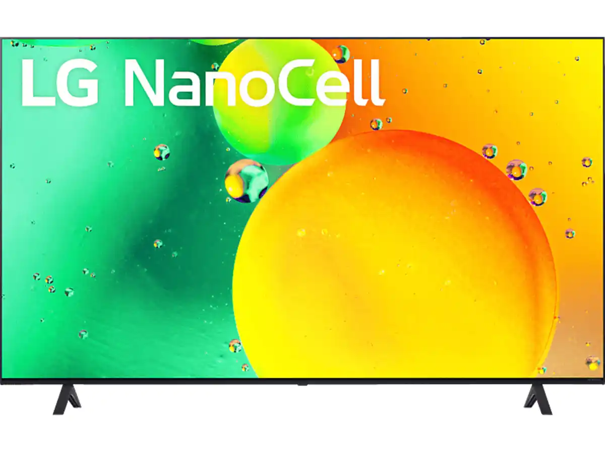 Bild 1 von LG 75NANO756QA NanoCell TV (Flat, 75 Zoll / 190 cm, UHD 4K, SMART TV, webOS22), Schwarz