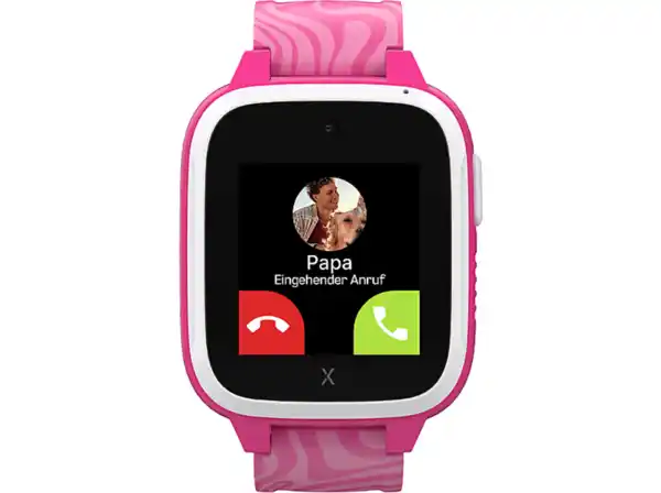 Bild 1 von XPLORA XGO3 2. Generation, inkl. Freenet SIM Kinder Smartwatch Silikon, Langer Teil: 112 x 20 mm, kurzer 83 Pink, Pink