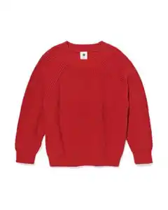 Kinder-Strickpullover rot