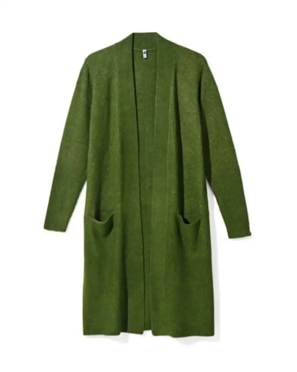 Bild 1 von Damenjacke Lana Strick dunkelgrün