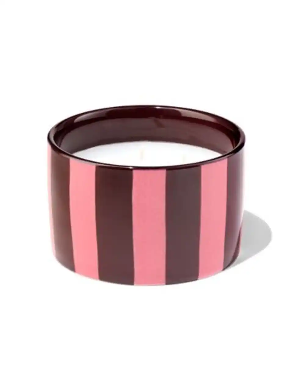 Bild 1 von Duftkerze, Keramik, Dunkelrot