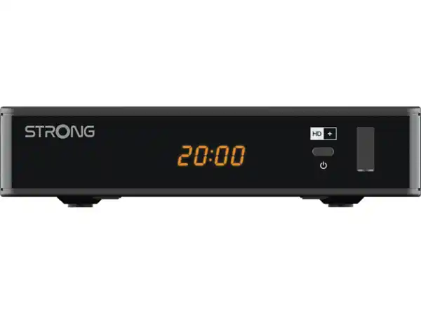 Bild 1 von STRONG SRT 7815 HD Receiver (HDTV, HD+ Karte inklusive, DVB-S2, Schwarz), Schwarz