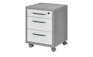 Rollcontainer  Don ¦ grau ¦ Maße (cm): B: 48,6 H: 63 T: 45 Büro > Rollcontainer - Sconto