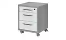 Bild 1 von Rollcontainer  Don ¦ grau ¦ Maße (cm): B: 48,6 H: 63 T: 45 Büro > Rollcontainer - Sconto