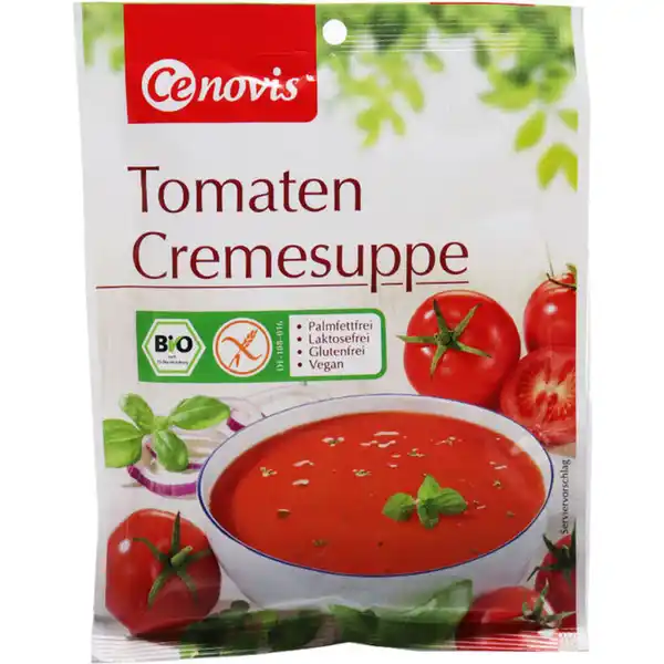 Bild 1 von Cenovis 4 x BIO Tomaten Cremesuppe