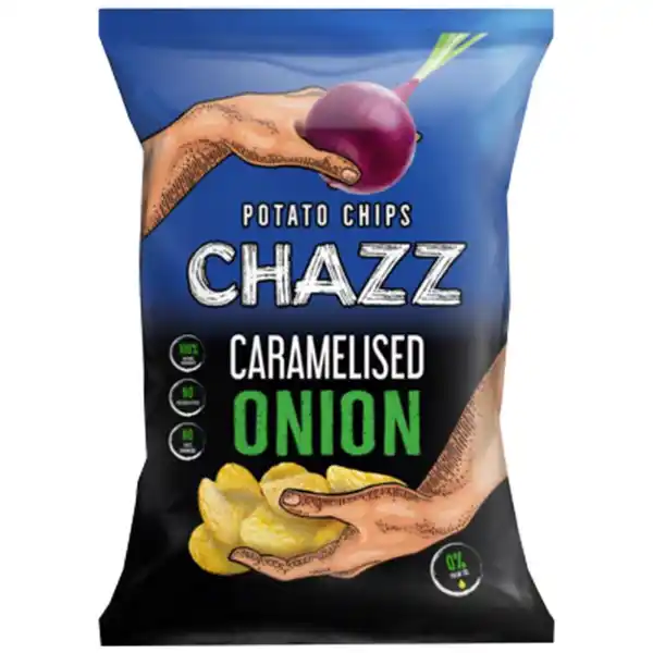 Bild 1 von Chazz 2 x Potato Chips Caramelised Onion