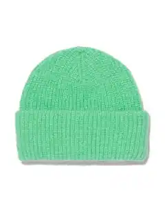 Kindermütze Beanie grün