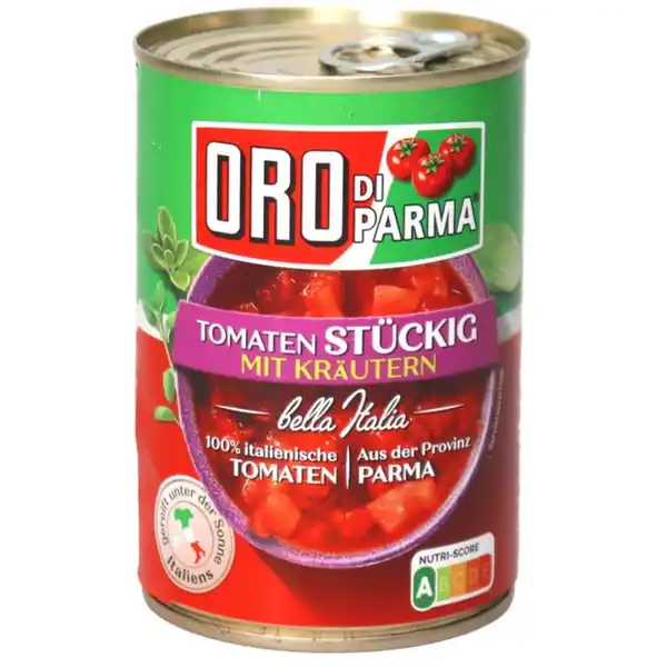 Bild 1 von Oro di Parma Tomatenstücke Kräuter