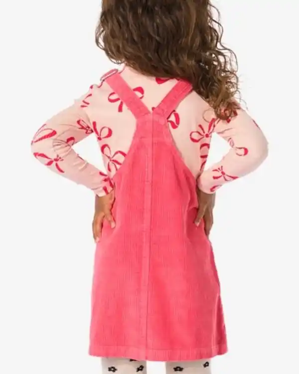 Bild 3 von Kinder-Trägerkleid, Cord rosa