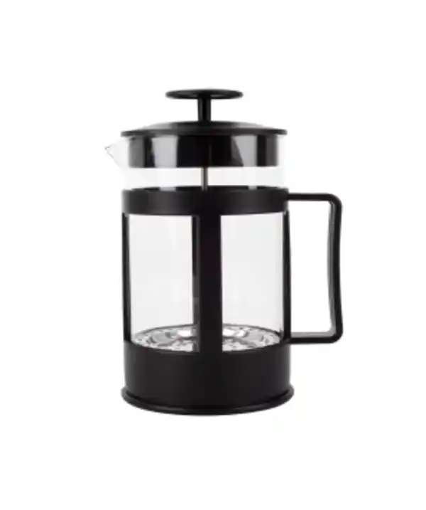 Bild 1 von Kaffee- und Teebereiter mit Handpresse, ca. 800 ml, schwarz