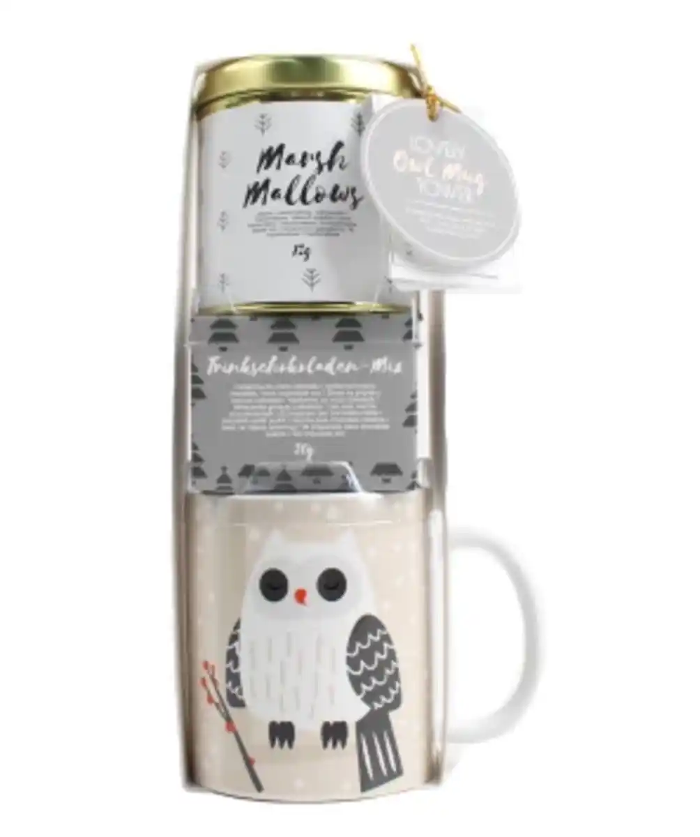 Bild 1 von Tasse Weihnachten mit Trinkschokolade und Marshmallows, bunt