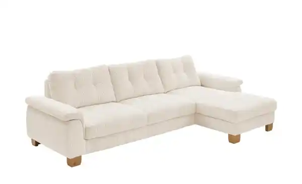 Bild 3 von Kollektion Kraft Ecksofa aus Cord Suna ¦ beige ¦ Maße (cm): B: 316 H: 86 T: 177 Polstermöbel > Sofas > Ecksofas - Möbel Kraft