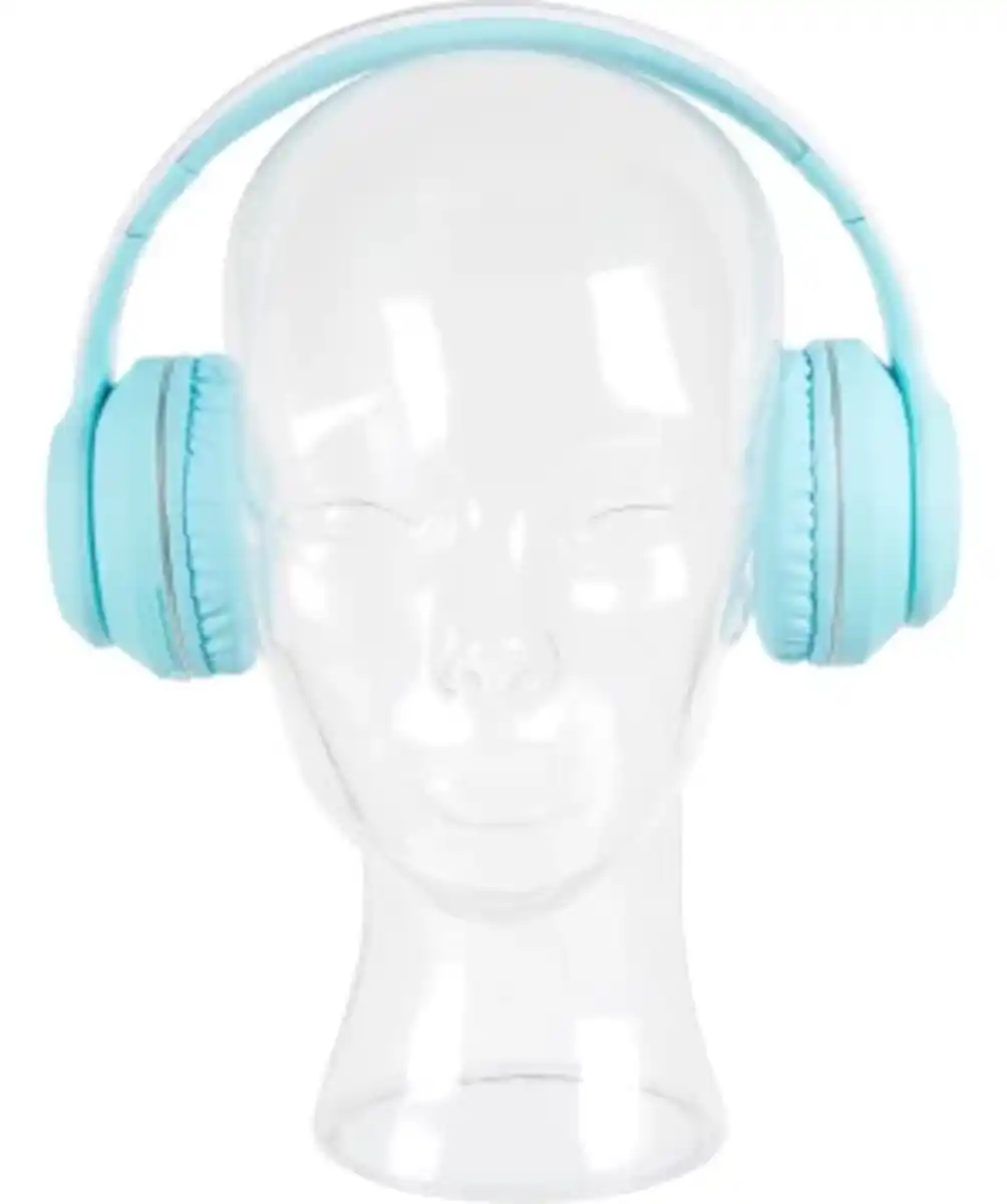 Bild 1 von On-Ear-Kopfhörer Lautstärkebegrenzer, blau bedruckt