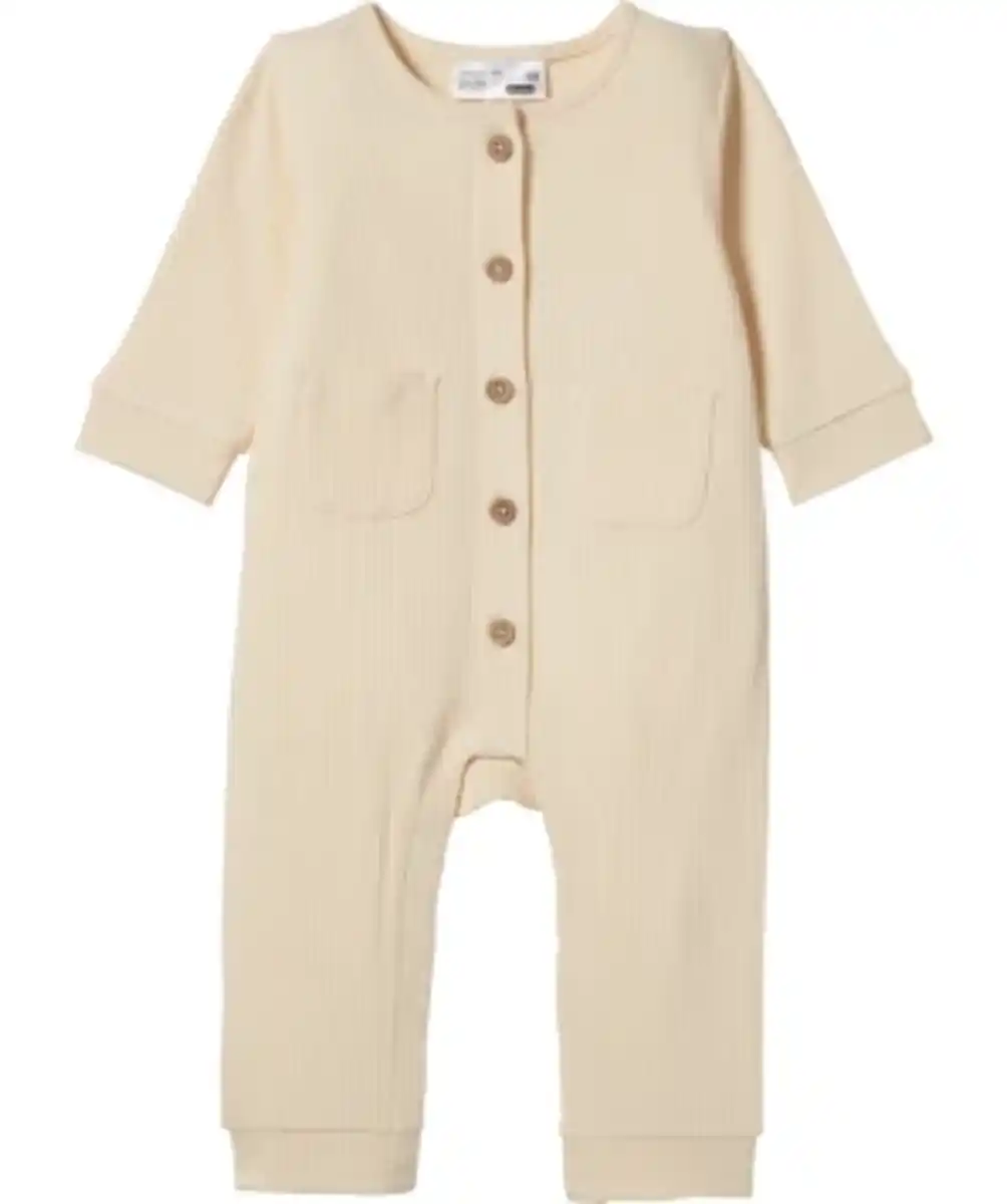 Bild 1 von Newborn Strampler Ergee, Knöpfe, offwhite