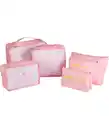 Bild 1 von Organizer-Set für Reisen 6-teilig, rosa