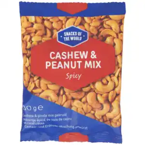 Snacks of the World Cashew-Erdnuss-Mischung Spicy