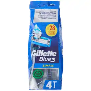 Gillette Blue3 Einwegrasierer Simple