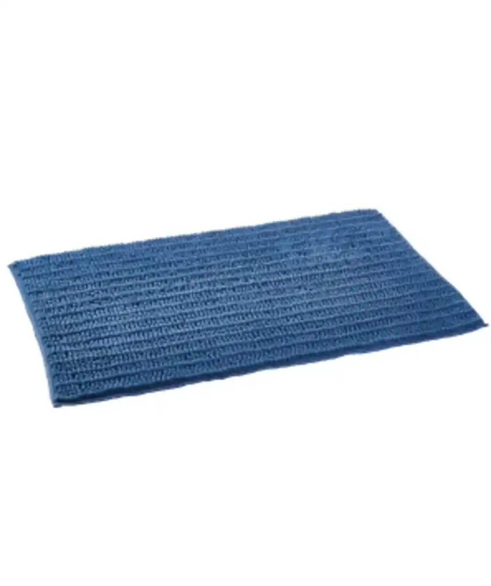 Bild 1 von Chenille-Badematte Home & Deco, ca. 50 x 80 cm, blau