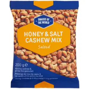 Snacks of the World Honig-Cashew-Erdnuss-Mix