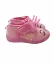 Bild 1 von Kindergartenschuhe Hase Klettverschluss, pink gemustert