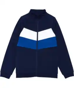 Sportjacke mit Kontrasteinsätzen Ergeenomixx, dunkelblau