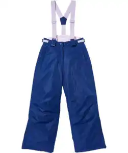 Skihose mit Hosenträgern Y.F.K., wasserdicht, indigo blau