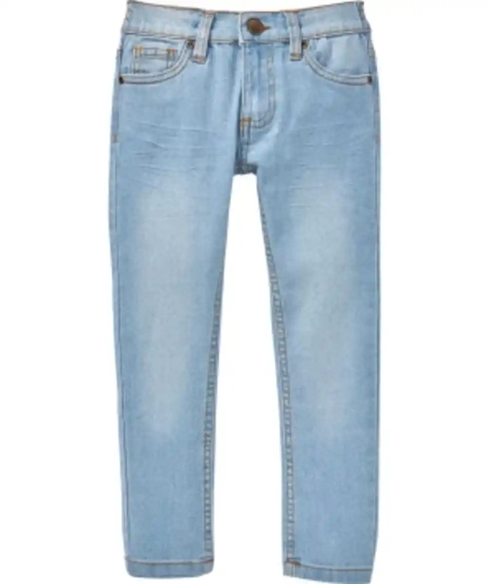 Bild 1 von Helle Jeans Straight-fit, weitenverstellbar, jeansblau hell