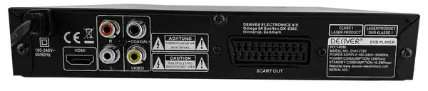Bild 3 von DENVER DVD-Player »DVH-7787«