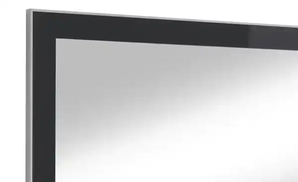 Bild 2 von Spiegel  80 x 60 cm ¦ grau ¦ Glas, Aluminium, Holzwerkstoff ¦ Maße (cm): B: 80 H: 60 T: 3 Garderoben & Kleiderstangen > Garderoben Spiegel - Möbel Kraft