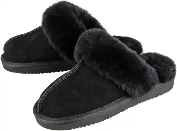 Bild 2 von OYANDA® Lammfell-Hausschuhe, Paar