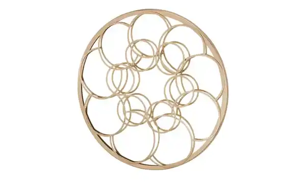 Bild 3 von Wandspiegel ¦ kupfer ¦ Holzwerkstoff, Glas, Metall ¦ Maße (cm): H: 4  Ø: [55.0] Garderoben & Kleiderstangen > Garderoben Spiegel - Möbel Kraft