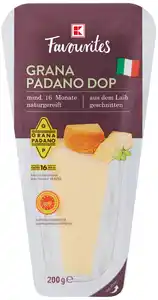 K-FAVOURITES Grana Padano DOP, am Stück, 200-g-Packg.