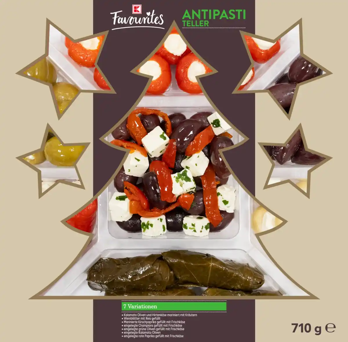 Bild 1 von K-FAVOURITES Antipastiteller, 710-g-Packg.