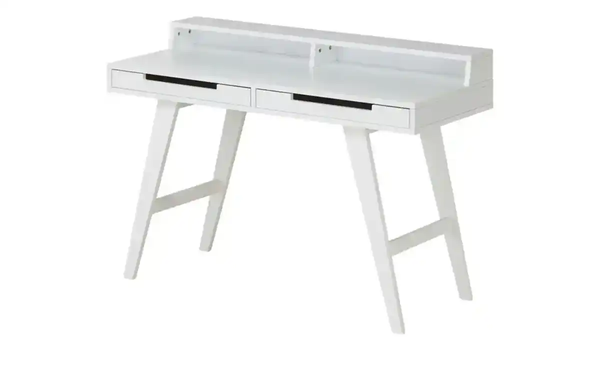 Bild 1 von Schreibtisch ¦ weiß ¦ Maße (cm): B: 120 H: 85 T: 50 Tische > Bürotische - Möbel Kraft