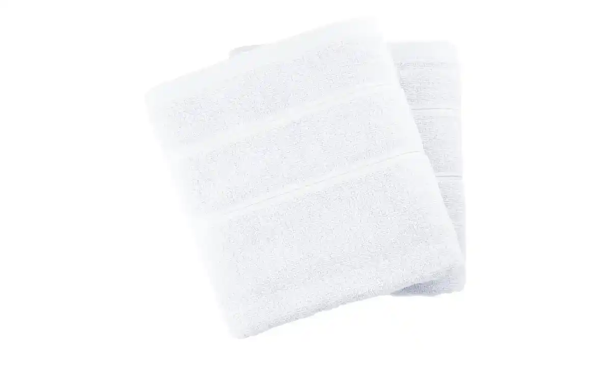 Bild 2 von Handtuch (50 x 100cm), 2er-Set Weiß Lifestyle