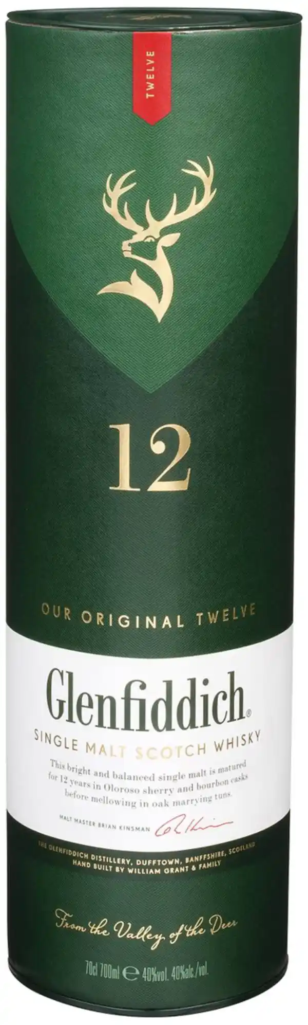 Bild 1 von GLENFIDDICH Single Malt Scotch Whisky 12 Jahre, 0,7-l-Fl.