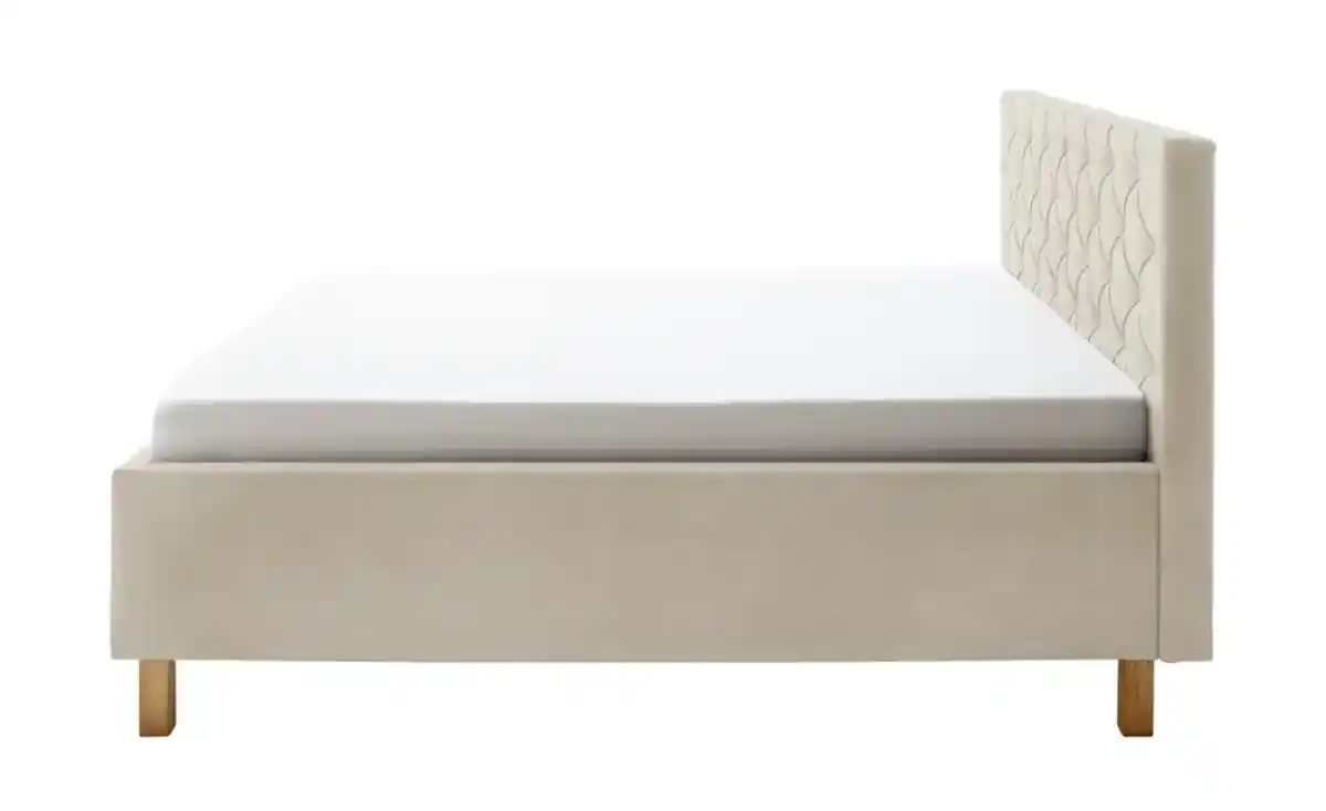 Bild 2 von Polsterbettgestell mit Bettkasten ¦ beige ¦ Maße (cm): B: 170 H: 120 Betten > Doppelbetten - Möbel Kraft
