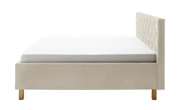 Bild 2 von Polsterbettgestell mit Bettkasten ¦ beige ¦ Maße (cm): B: 170 H: 120 Betten > Doppelbetten - Möbel Kraft