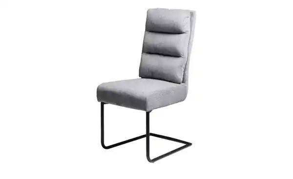 Bild 1 von Schwingstuhl Cord ¦ grau ¦ Maße (cm): B: 43 H: 99 T: 62 Stühle > Esszimmerstühle - Möbel Kraft