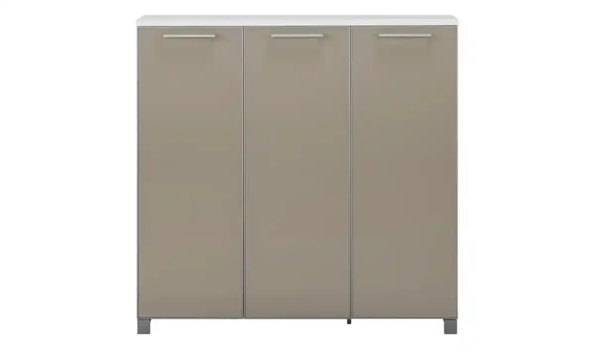 Bild 3 von Schuhkommode ¦ beige ¦ Maße (cm): B: 126 H: 126 T: 37 Garderoben & Kleiderstangen > Schuhgarderoben & Schränke - Möbel Kraft